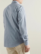 Massimo Alba - Canary Cotton-Chambray Shirt - Blue