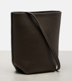 The Row Leather crossbody bag