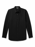 Auralee - Viyella Wool Shirt - Black