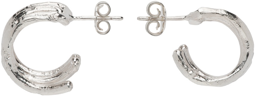 Photo: Alighieri Silver 'The Child's Pose' Triple Hoop Earrings