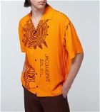 Jacquemus - La Chemise Jean printed bowling shirt