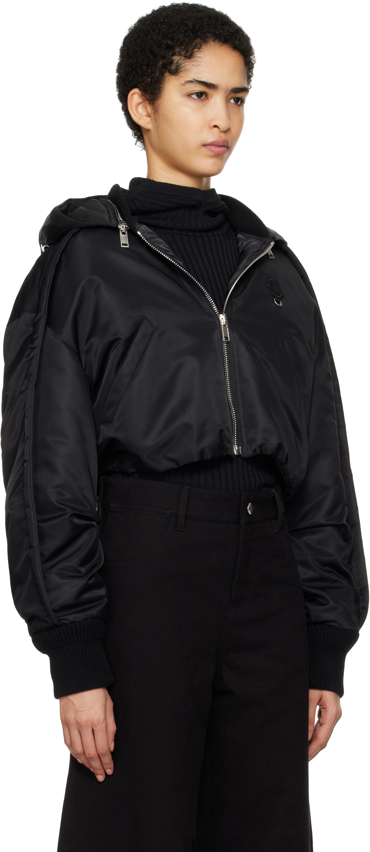 Moncler Genius Moncler x Willow Smith Black Malek Down Jacket