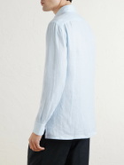 Kiton - Linen Shirt - Blue