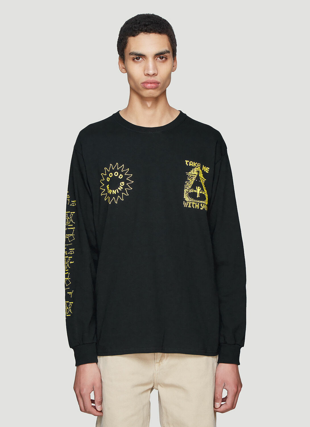 Good Morning Tapes Long Sleeve Take Me With You T-Shirt