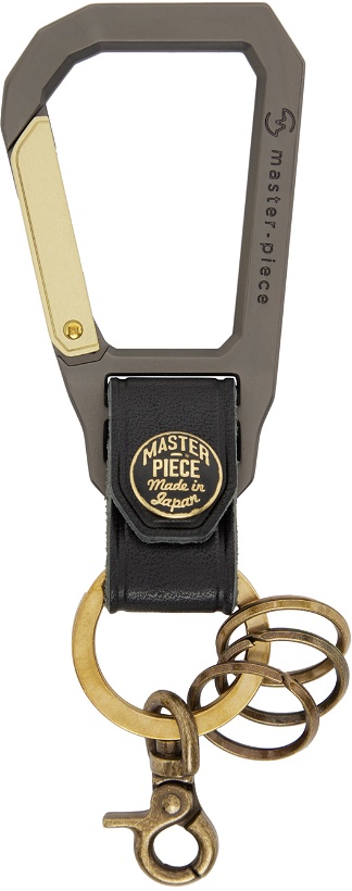 Photo: master-piece Black Carabiner Key Chain
