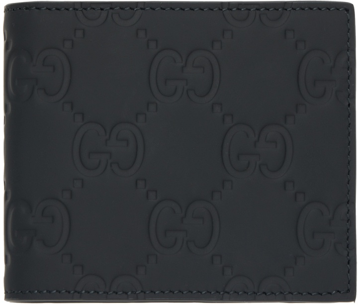 Photo: Gucci Black Monogram Card Holder