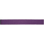 Dries Van Noten Purple Grosgrain Belt