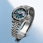 Duxot Atlantica 40 Rainbow Automatic Black Dial Mens Watch DX-2077-11
