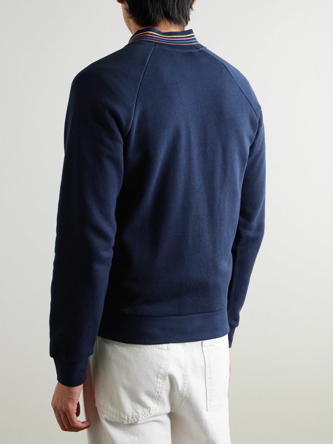Paul Smith - Cotton-Jersey Sweatshirt - Blue