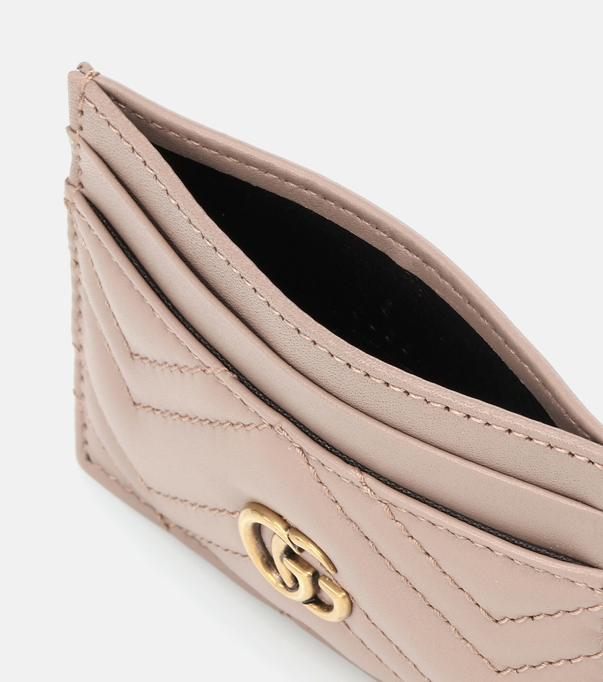 Gucci GG Marmont leather card holder Gucci