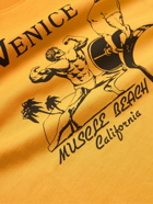 Y,IWO - Printed Cotton-Jersey T-Shirt - Yellow