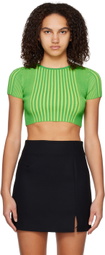 Simon Miller Green Cyclone Baby T-Shirt