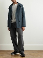 Yves Salomon - Cotton-Blend Twill Parka - Blue