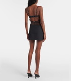 Nensi Dojaka x Calvin Klein tulle bodysuit