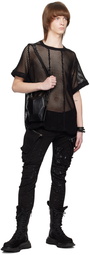 Julius Black Sheer T-Shirt