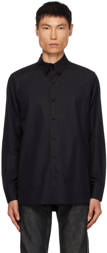 Photo: Gabriela Coll Garments Black No.197 Shirt