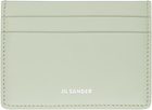 Jil Sander Green Credit Card Holder