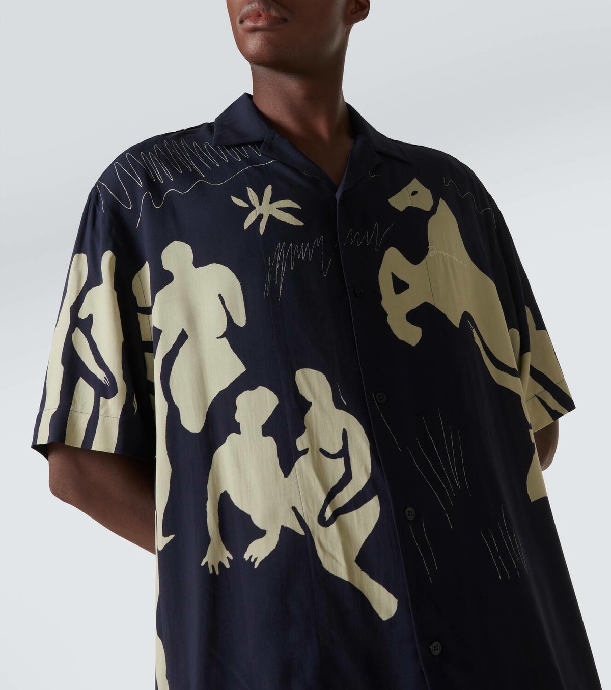 Jacquemus La Chemise Jean printed bowling shirt Jacquemus