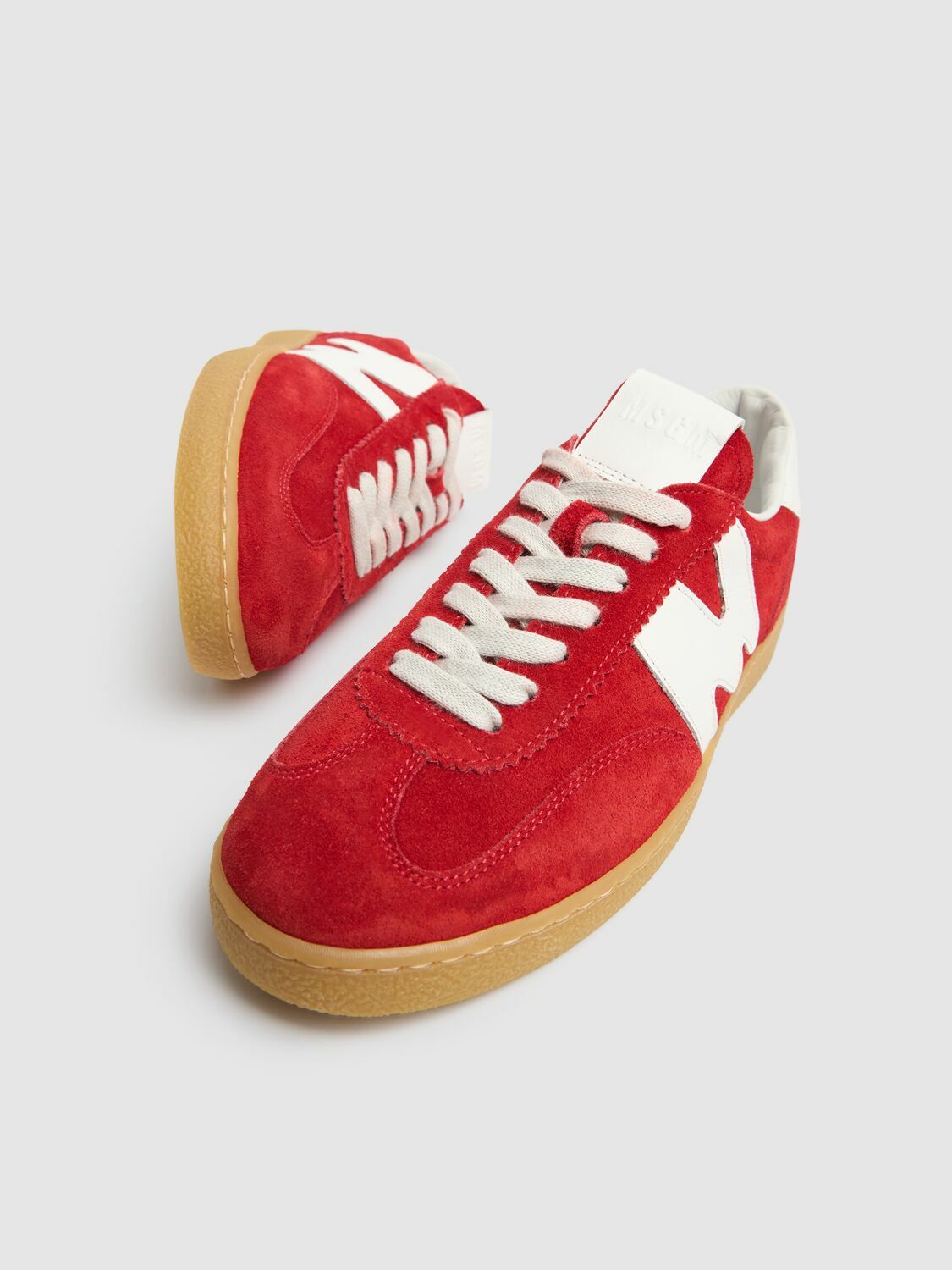 MSGM Retro Trainer Suede Sneakers MSGM