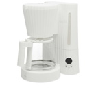 Alessi Plisse Filter Coffee Machine in White