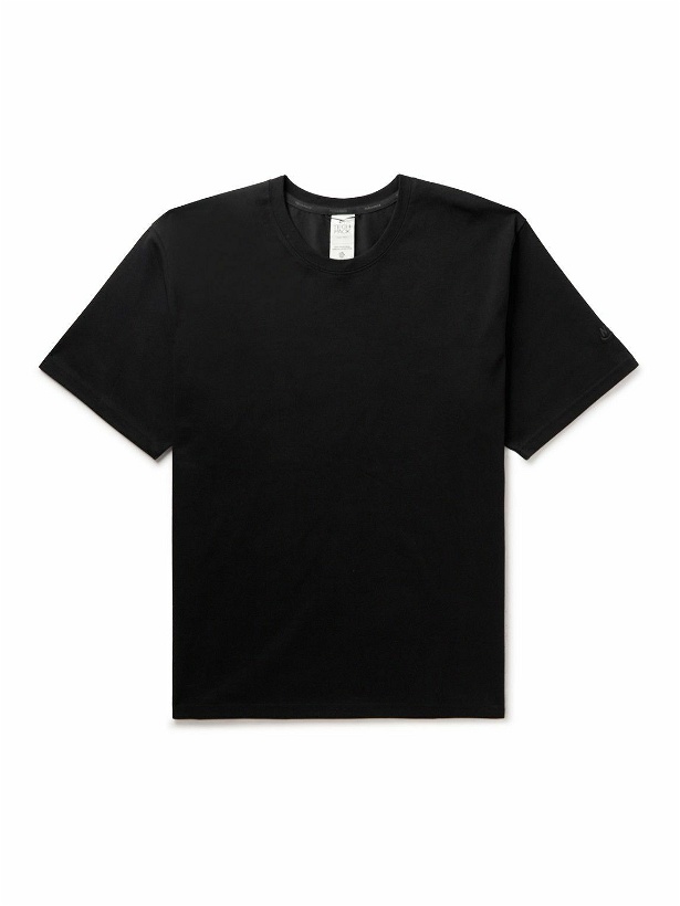 Photo: Nike - NSW Cotton-Blend Jersey T-Shirt - Black