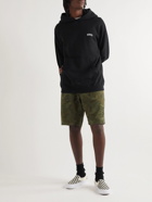 Neighborhood - Logo-Embroidered Cotton-Jersey Hoodie - Black