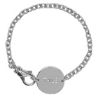 A.P.C. Silver Heads and Tails Bracelet