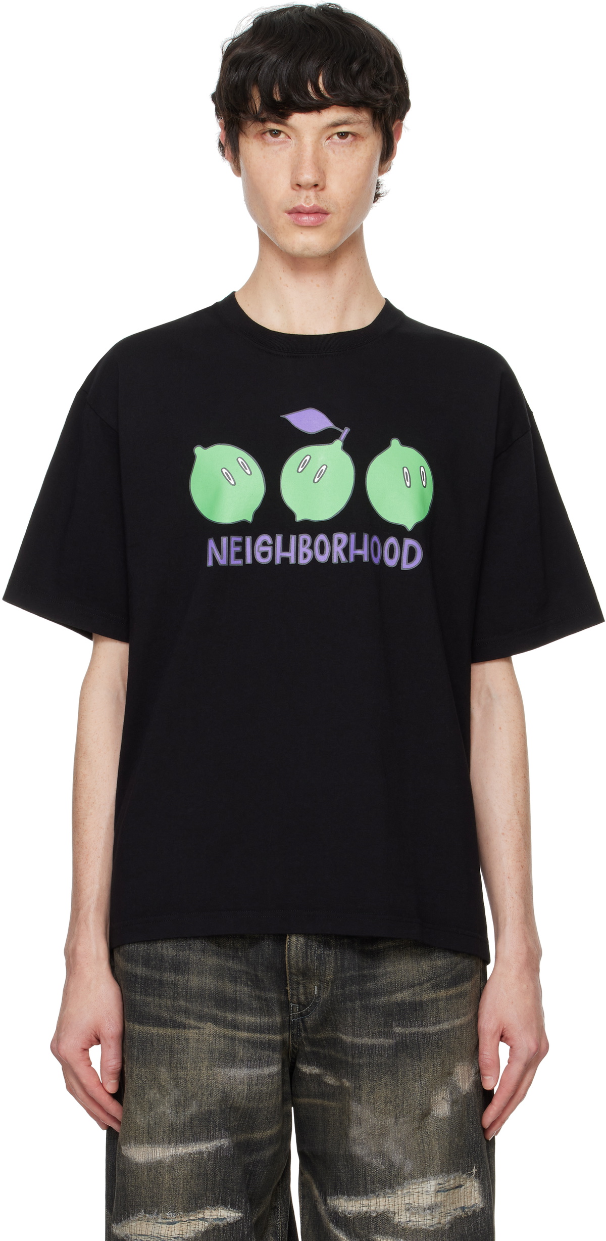Neighborhood Black ghost. Edition NH SS-20 T-shirt Neighborhood