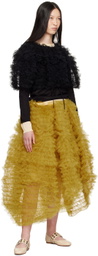 Molly Goddard Black Greta Cardigan