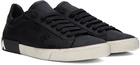 Dolce & Gabbana Black Portofino Vintage Sneakers