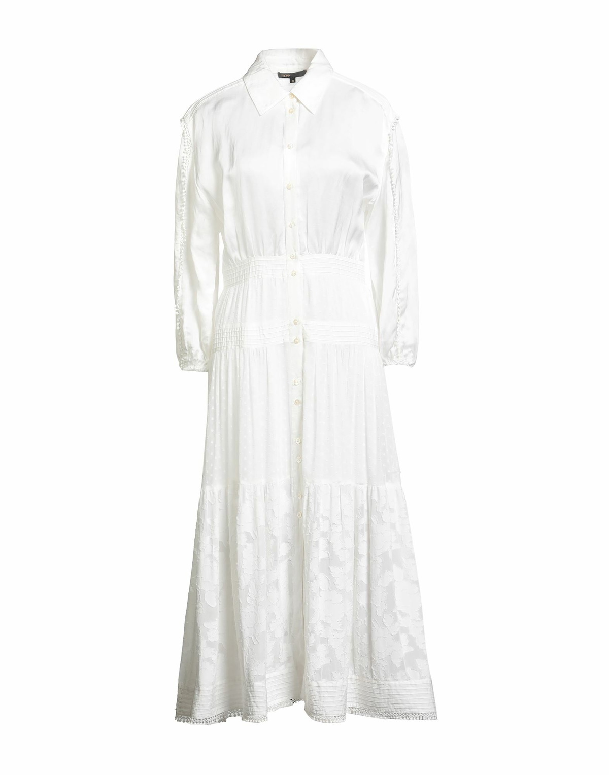 Maje Womens Maxi dress in White