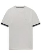 Incotex - Zanone Ice Cotton-Jersey T-Shirt - White