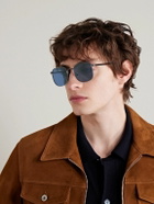 MONTBLANC EYEWEAR - Square-Frame Silver-Tone Sunglasses