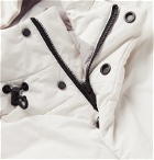 Theory - Oversized Quilted Shell Hooded Down Coat - White