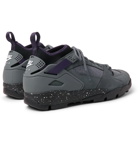 Nike - ACG Air Revaderchi Suede, Mesh and Neoprene Sneakers - Men - Dark gray