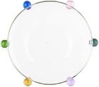 Maison Balzac Transparent & Multicolor DotDot Platter