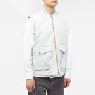 Objects IV Life Men's Cargo Vest in Pale Grey