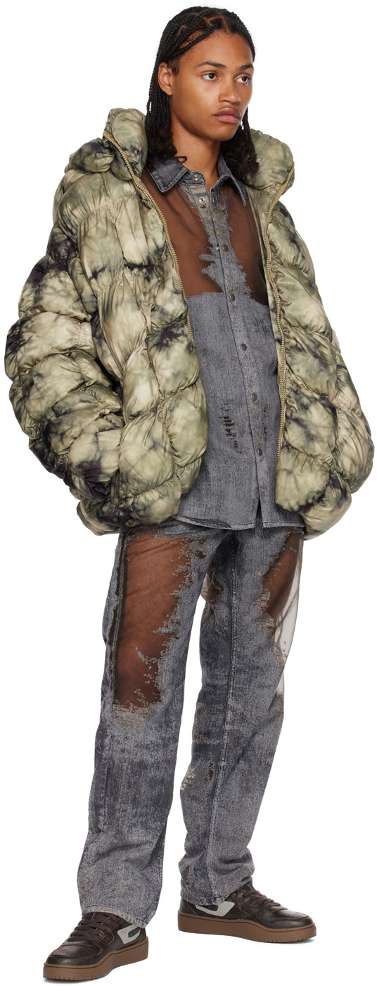 定価12万 新品同様 DIESEL ディーゼル W-RALLE JACKET S Diesel Khaki W-Ralle Jacket Diesel