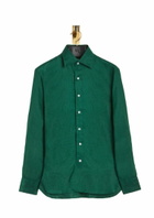 doppiaa Aalbenga Solid Linen Shirt