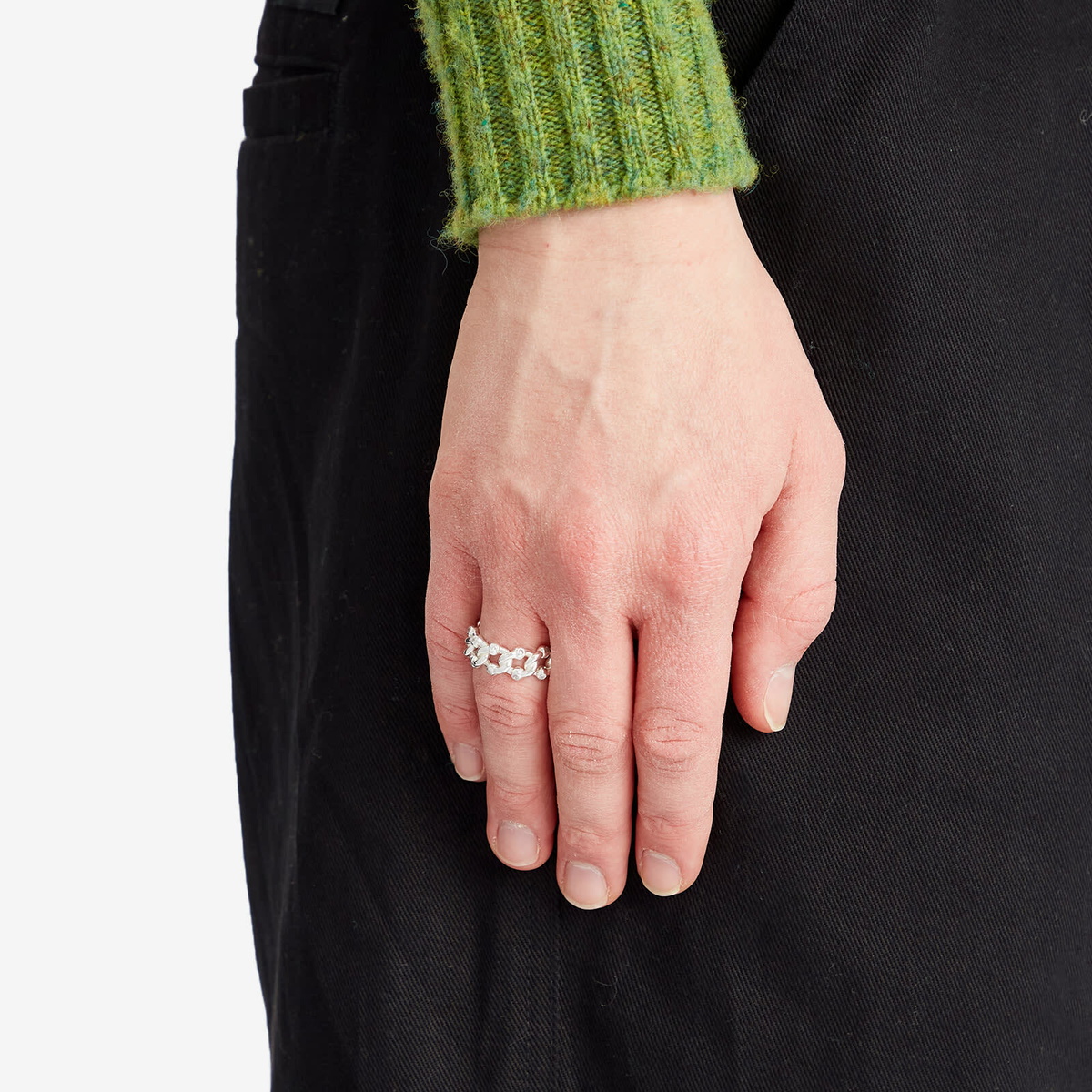Hatton Labs Men's Formula Ring in Silver