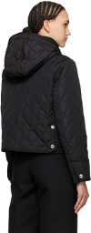 Burberry Black Quilted Jacket