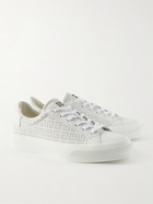 Givenchy - Perforated Leather Sneakers - White