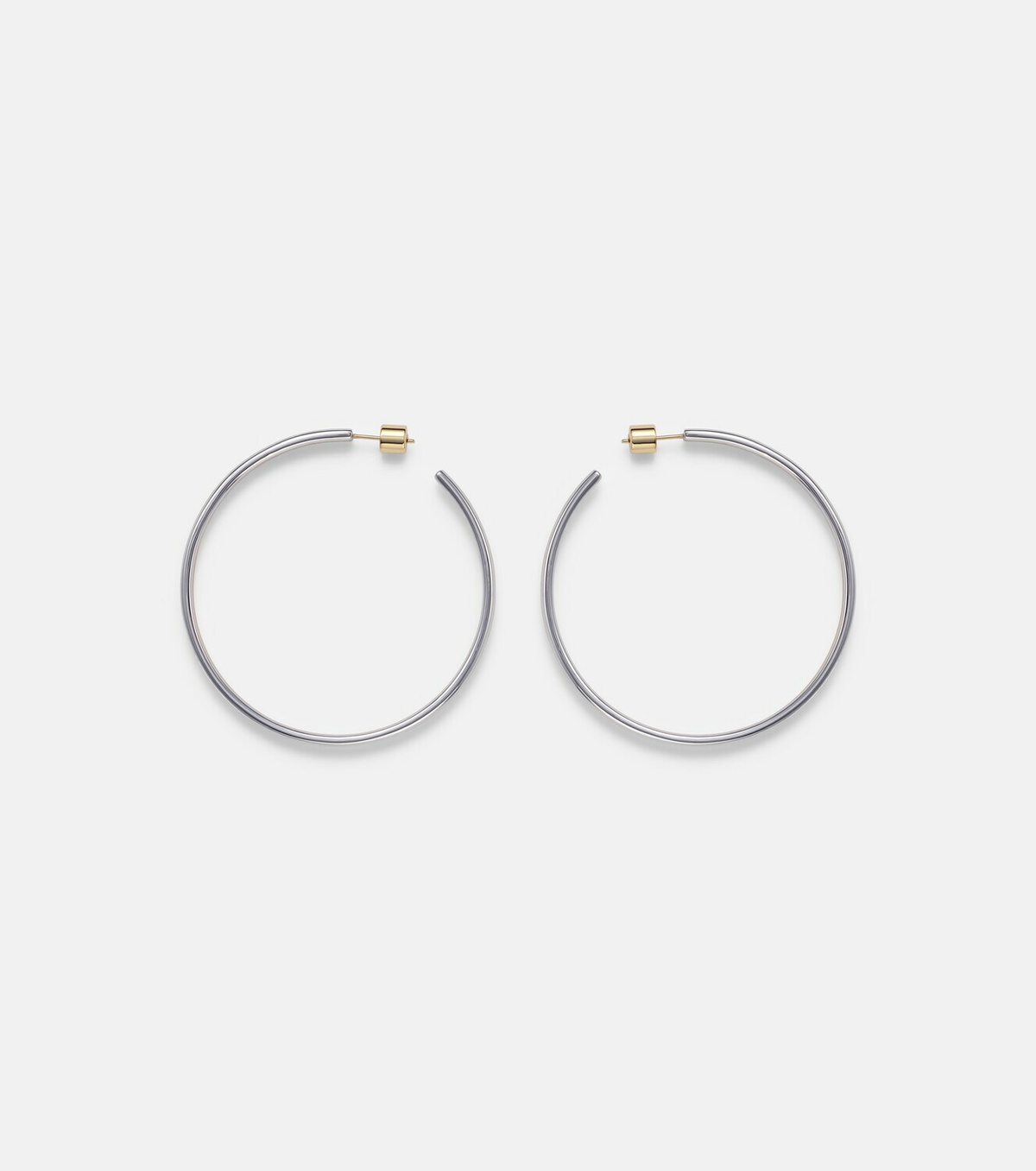 Jennifer Fisher Thread 10kt gold-plated hoop earrings