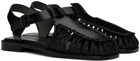 HEREU Black Alaro Sandals