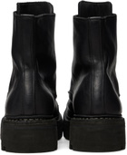 Guidi Black GRTR Zip Up Boots