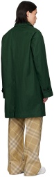 Burberry Green Reversible Coat