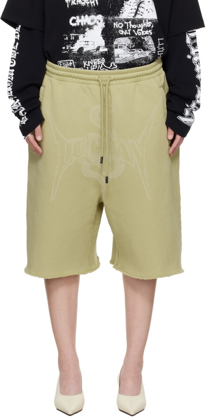 Photo: LU'U DAN Green Zoku Shorts