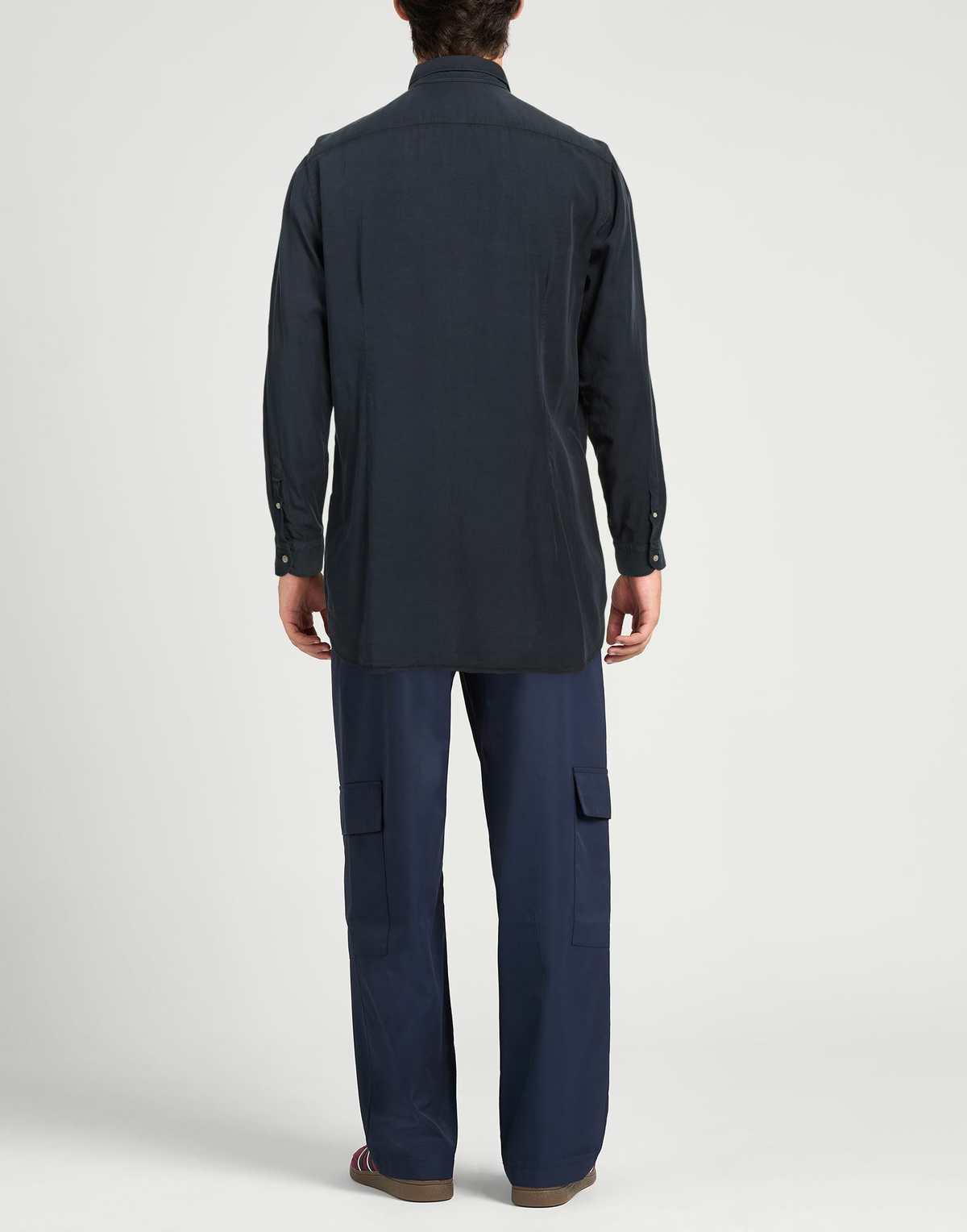 Boglioli Mens Shirt Midnight in Blue