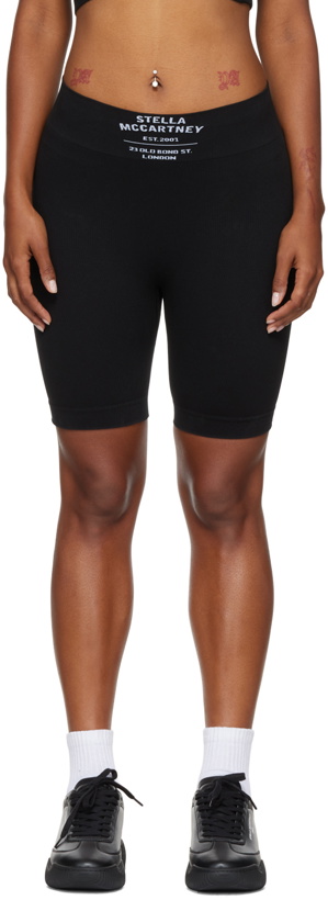 Photo: Stella McCartney Black Ribbed Shorts