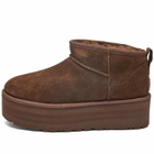 UGG Women's Classic Ultra Mini Platform Boot in Burnt Cedar